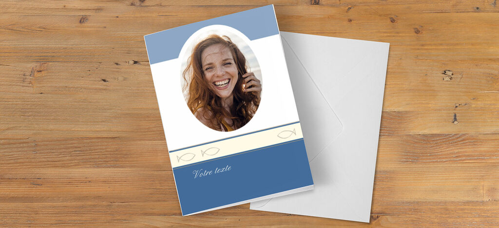 Tarjeta de felicitación con diseño elegante, amorosamente elaborada