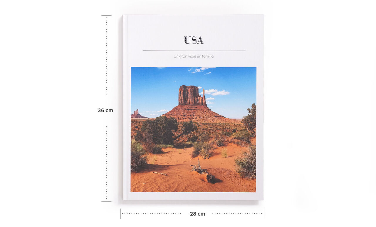 Álbum cewe xxl vertical tamaño 36x28 cm