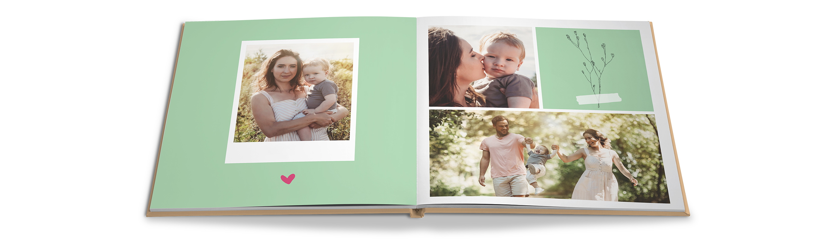 Álbum de fotos personalizado con recuerdos de Semana Santa.