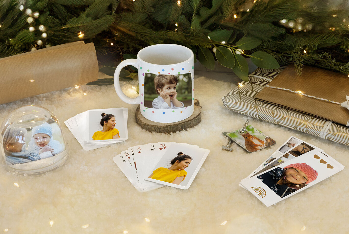 regalos personalizados con tus mejores recuerdos: tazas, puzzles, imanes, llaveros y mucho más.