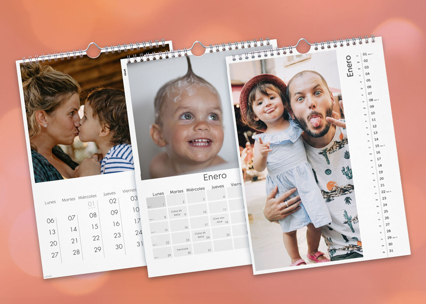 Oferta 3 por 2 en todos los calendarios personalizados con fotos CEWE.