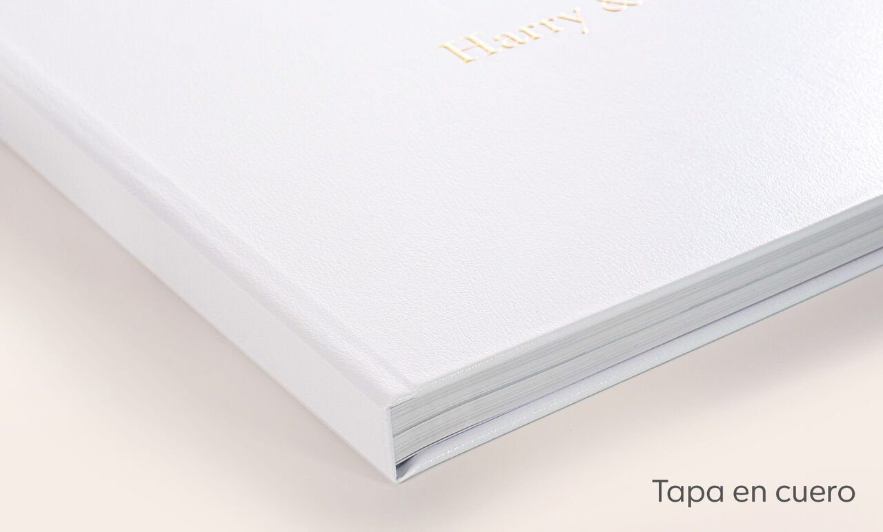 crea tu tapa de cuero para un álbum de fotos cewe
