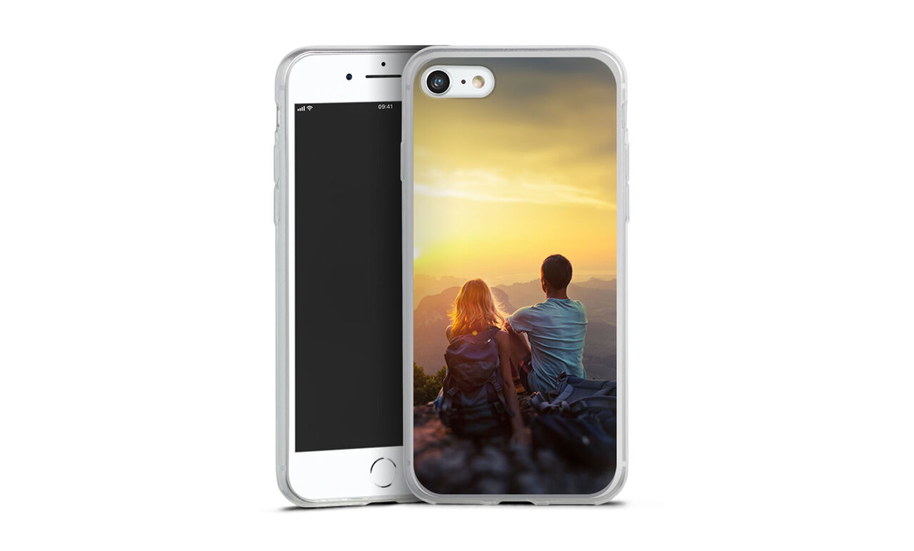 Funda móvil personalizada de silicona fina
