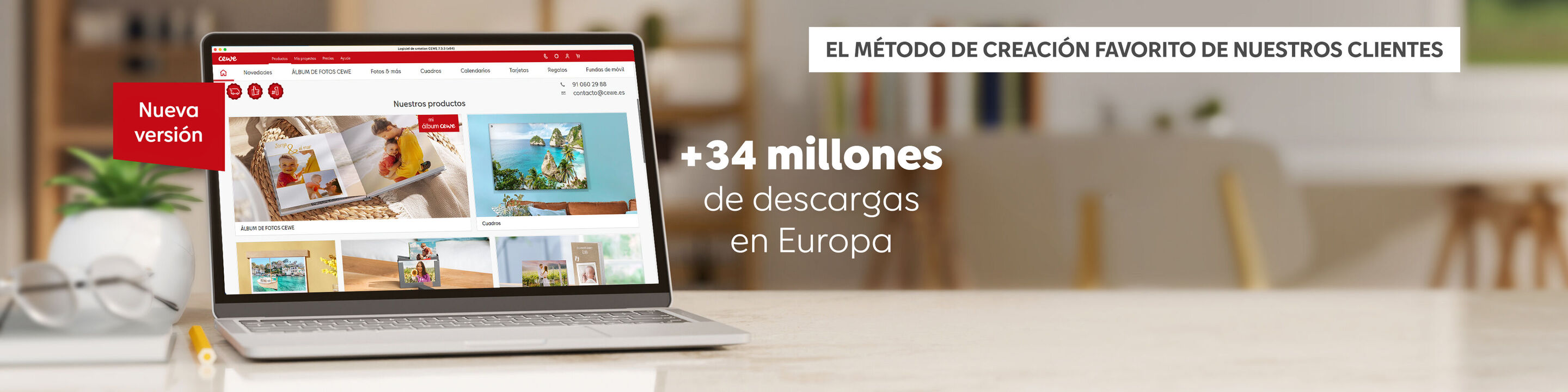 Gracias por descargar el programa de creación