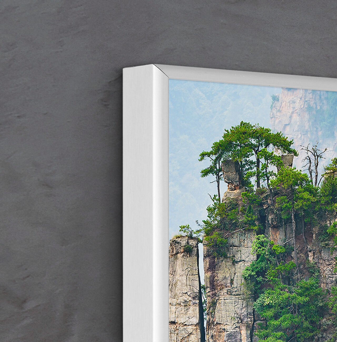 Marco de metal para tus fotos.