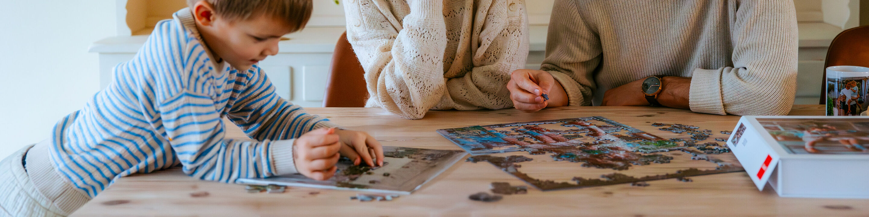 Puzzles personalizados desde 166 a 2000 piezas. Puzzles Ravensburger disponibles.