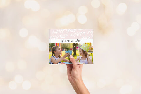 álbum de fotos pequeño horizontal.