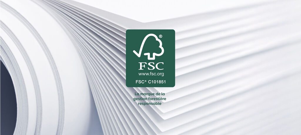 Certificación FSC con papel de bosques sostenibles