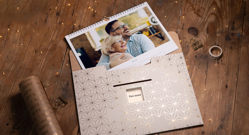 Sobre de regalo para calendarios