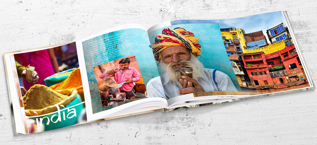 Álbum de fotos para viajes