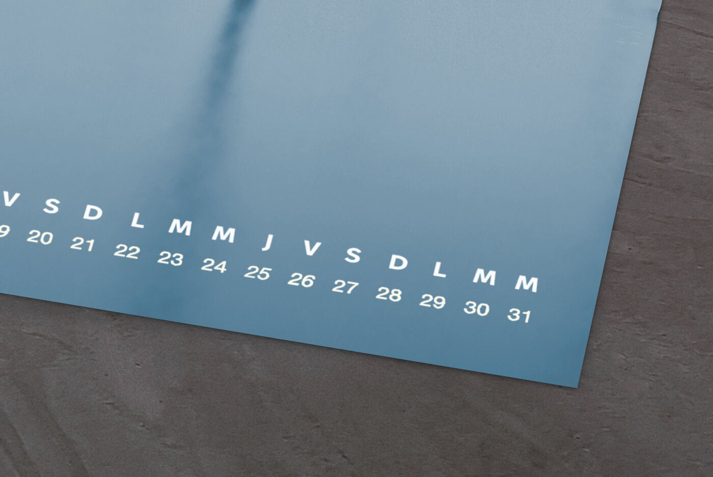 Papel fotográfico ultra mate para calendarios