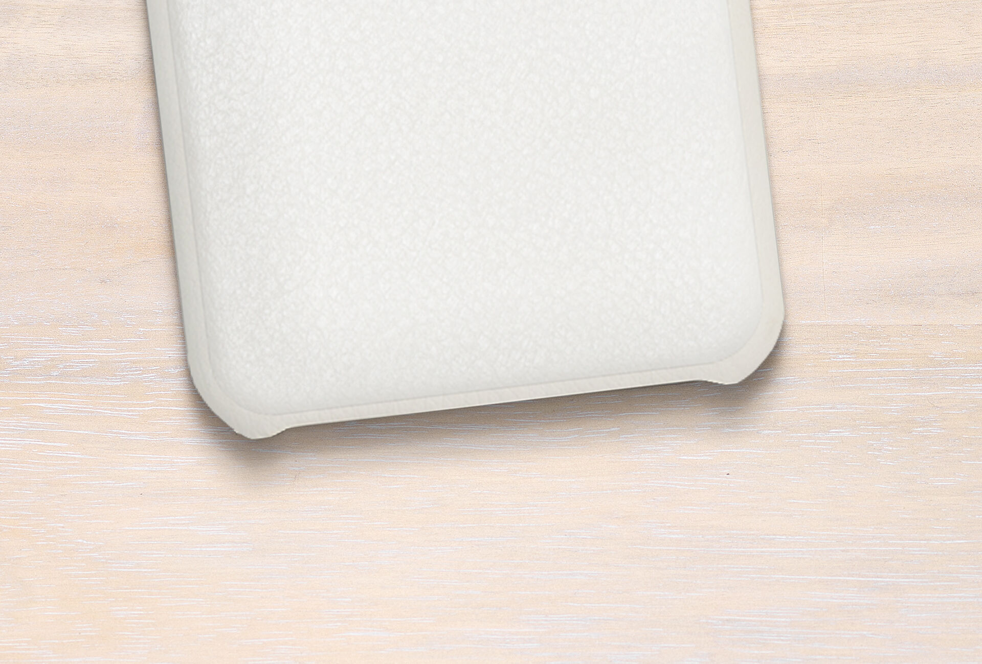 Cubierta de álbum de fotos vacía sobre fondo claro