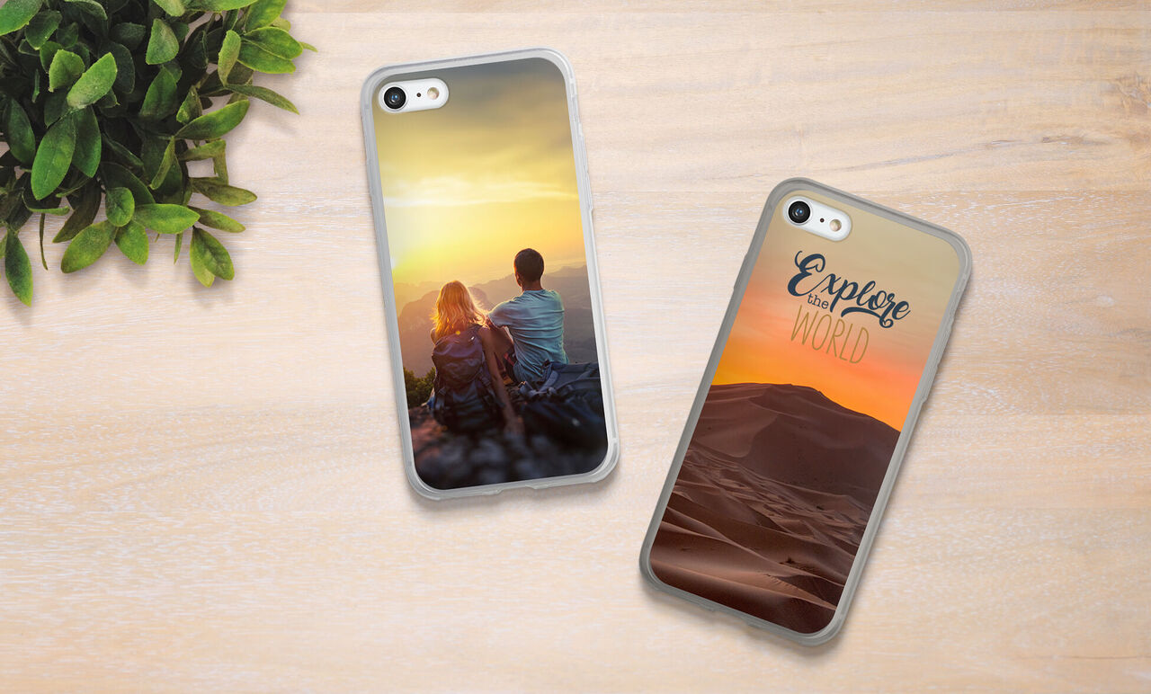 Funda móvil personalizada de silicona fina 004