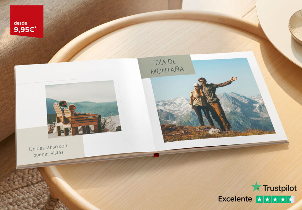 Álbum con imágenes de día de montaña