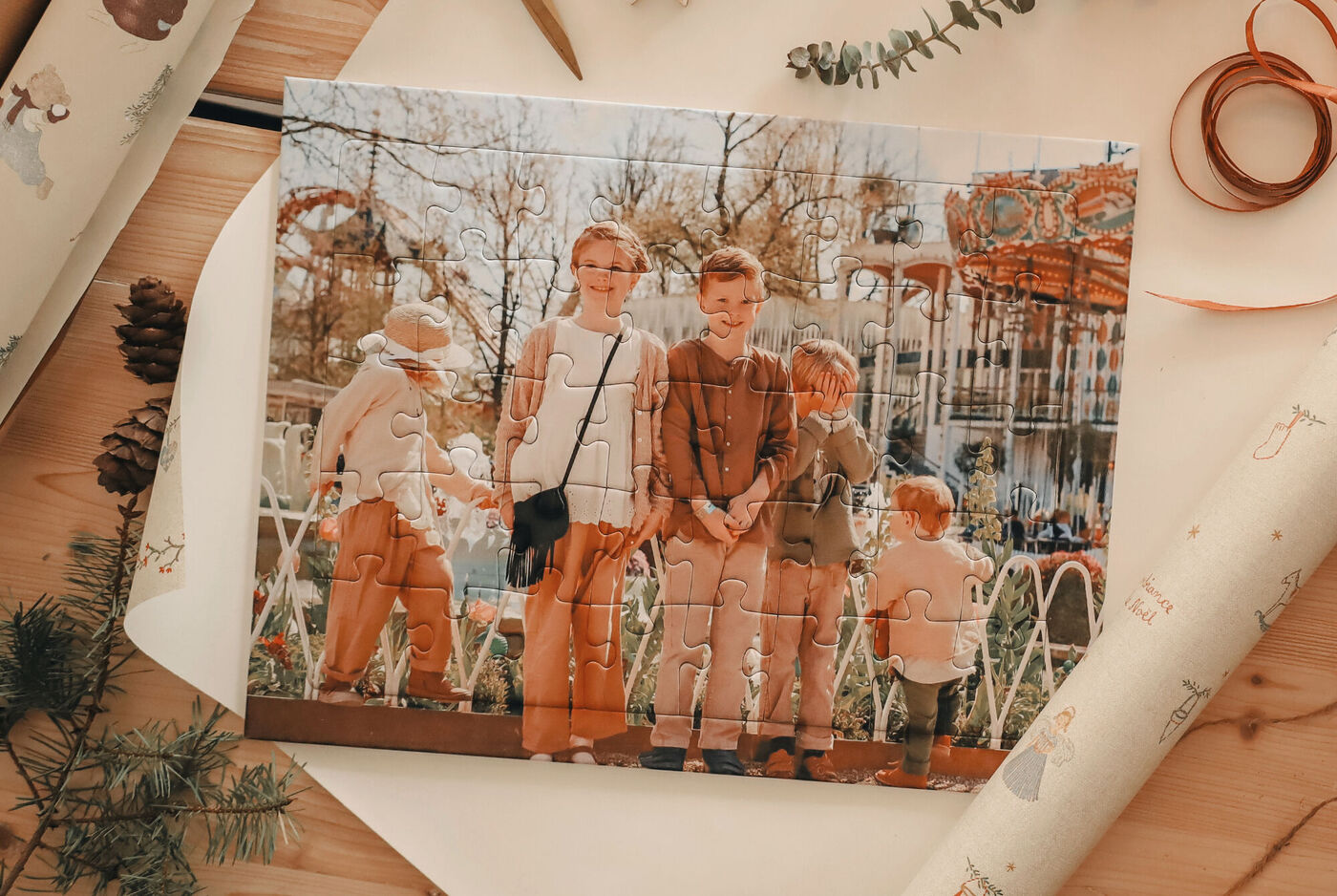 puzzle infantil para niños pequeños.