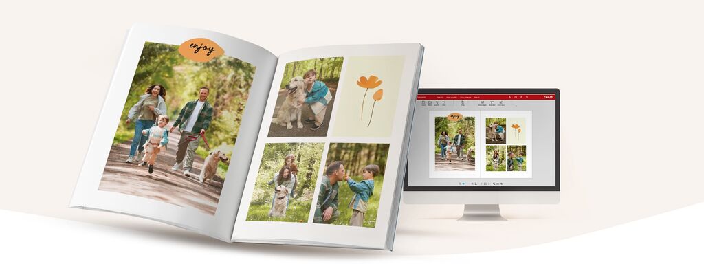 Crea tu álbum de fotos personalizado con la app móvil CEWE: propuestas automáticas, plantillas, creación asistida y más.