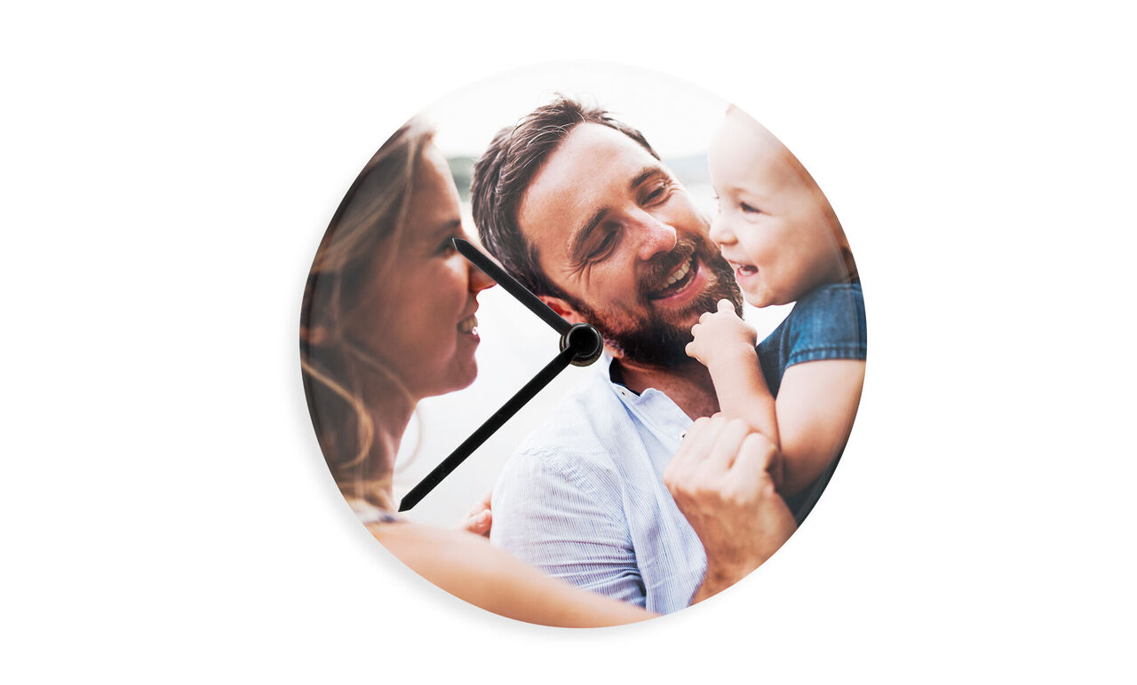 Reloj personalizado cristal pequeño