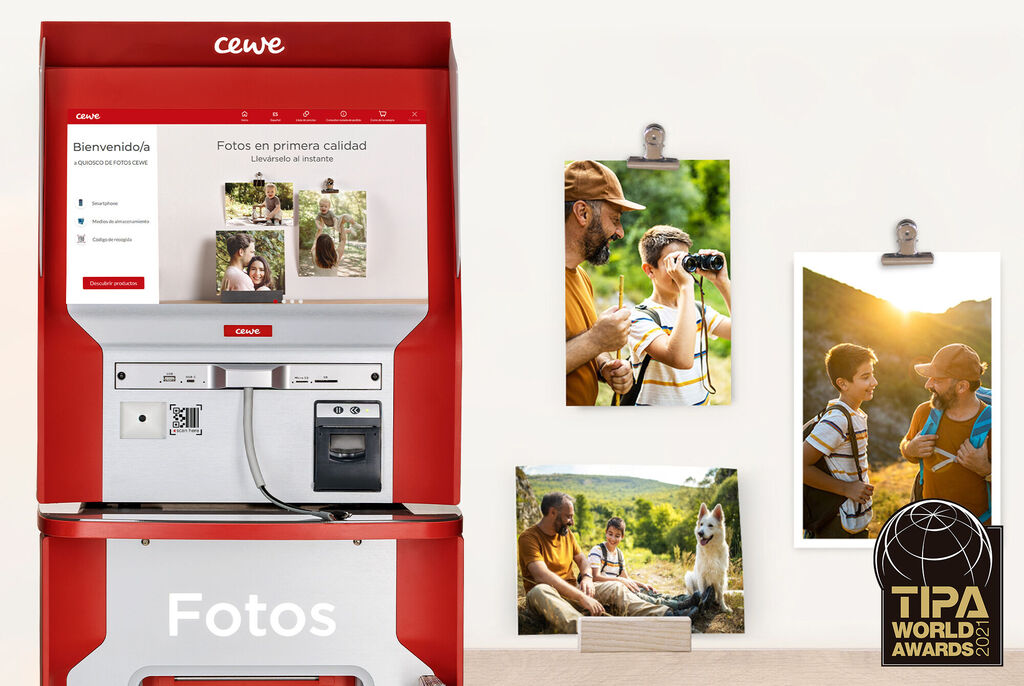 Revelado inmediato en nuestros quioscos CEWE
