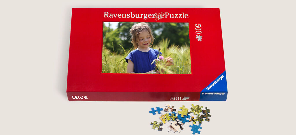 puzzles personalizados con fotos desde 45 a 2000 piezas.