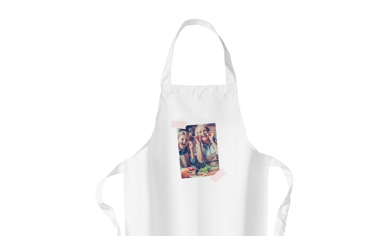 Delantal personalizado con foto